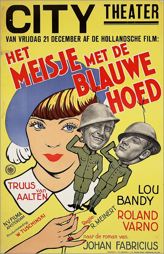 Het meisje met den blauwen hoed (1934)